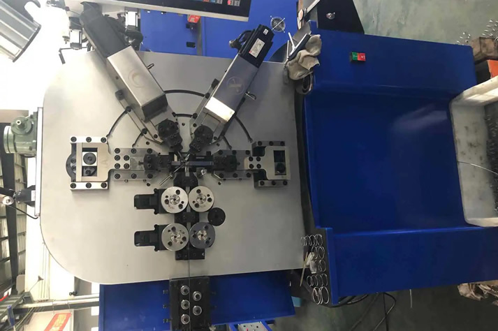 For the production of S-type spring coil spring, you can look at the automatic coil spring machine series
